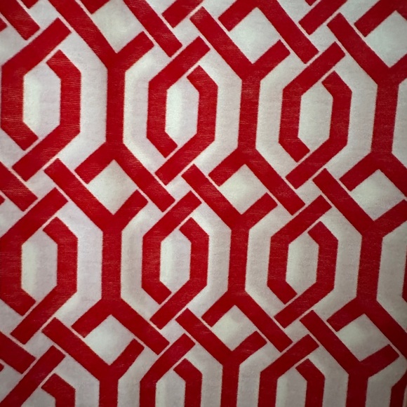 LulaRoe Red and White Dani Tank Dress - Picture 2 of 3